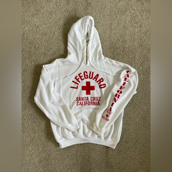 Santa Cruz Lifeguard Novelty Hoodie - Picture 4 of 6